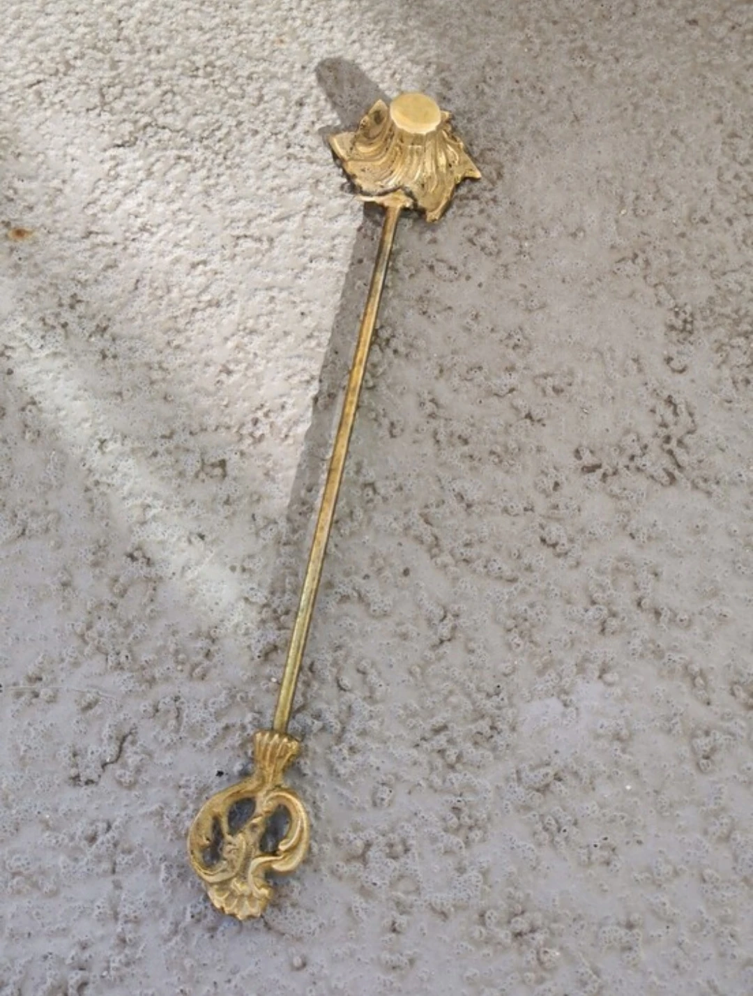 Vintage Brass Candle Snuffer - photo 3