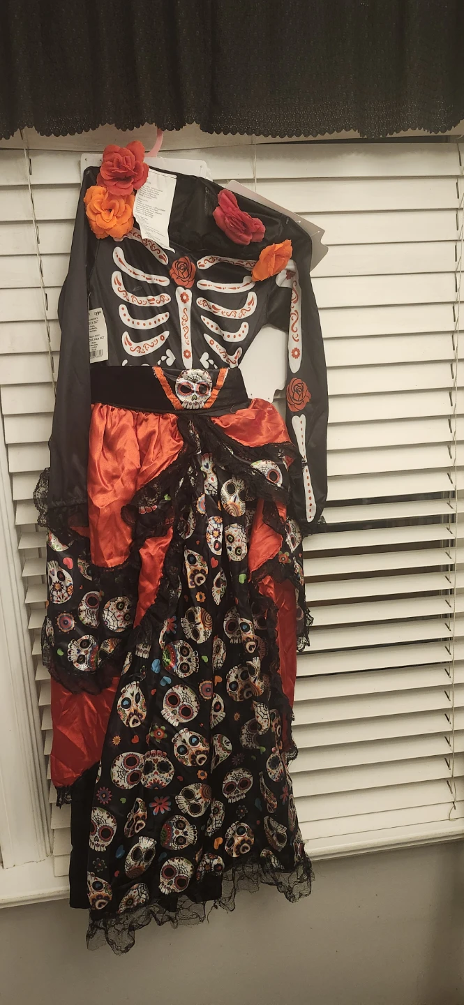 La Bella Muerte 3-Piece Costume Set - Medium