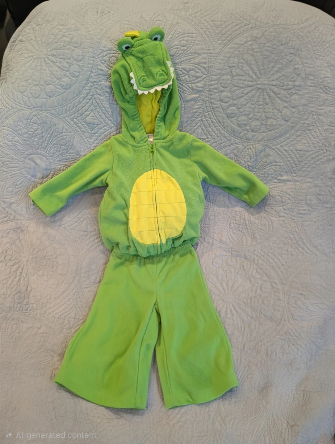 Toddler Dinosaur Fleece Costume