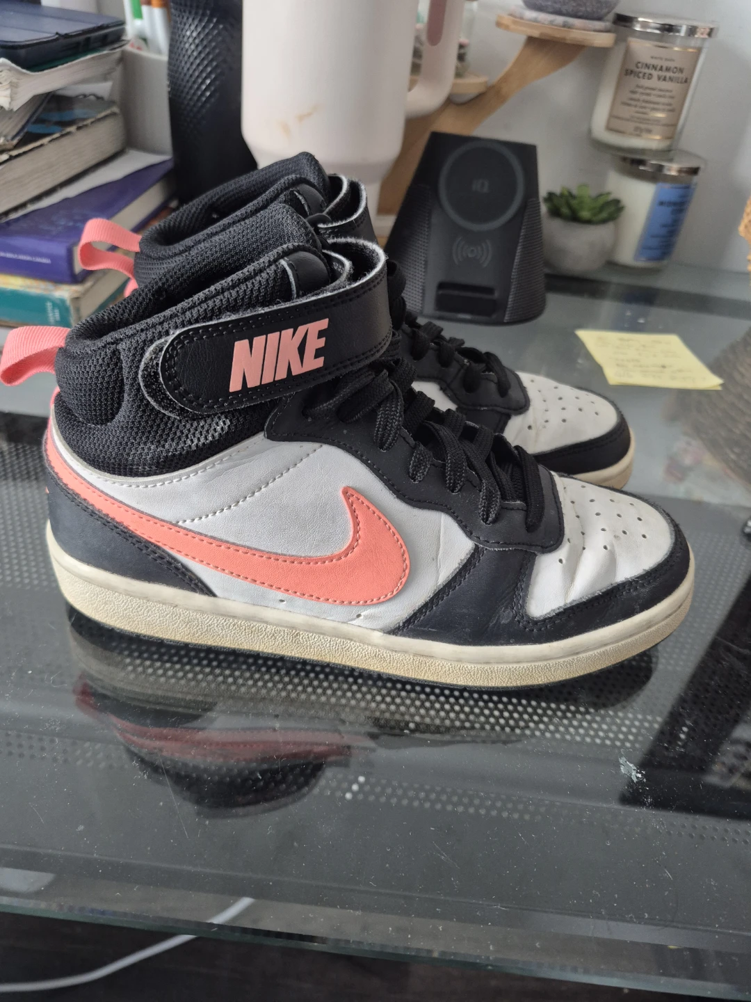 Nike Court Borough Mid 2 size 4 kids