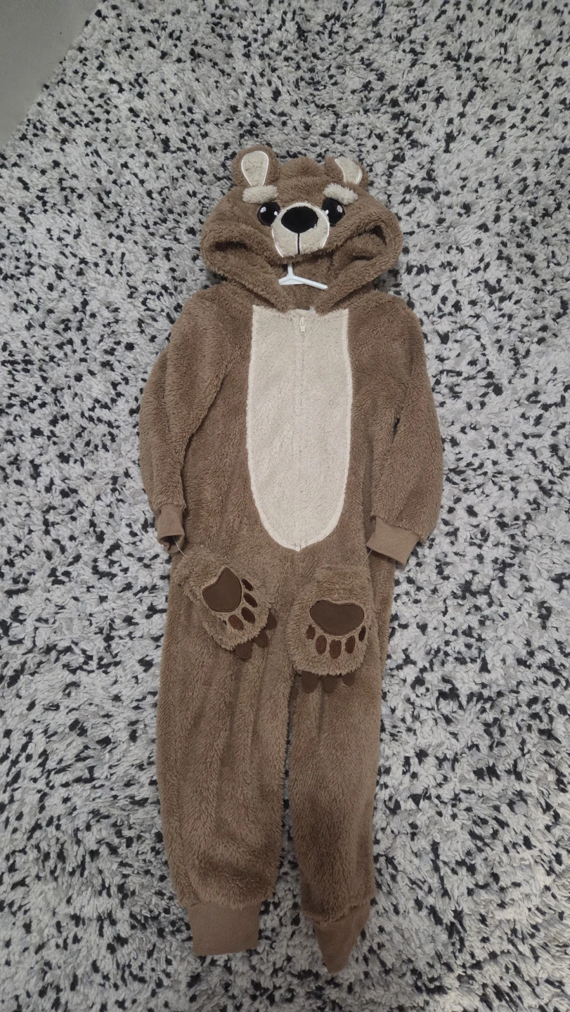 Kids bear onesie costume  (3T)