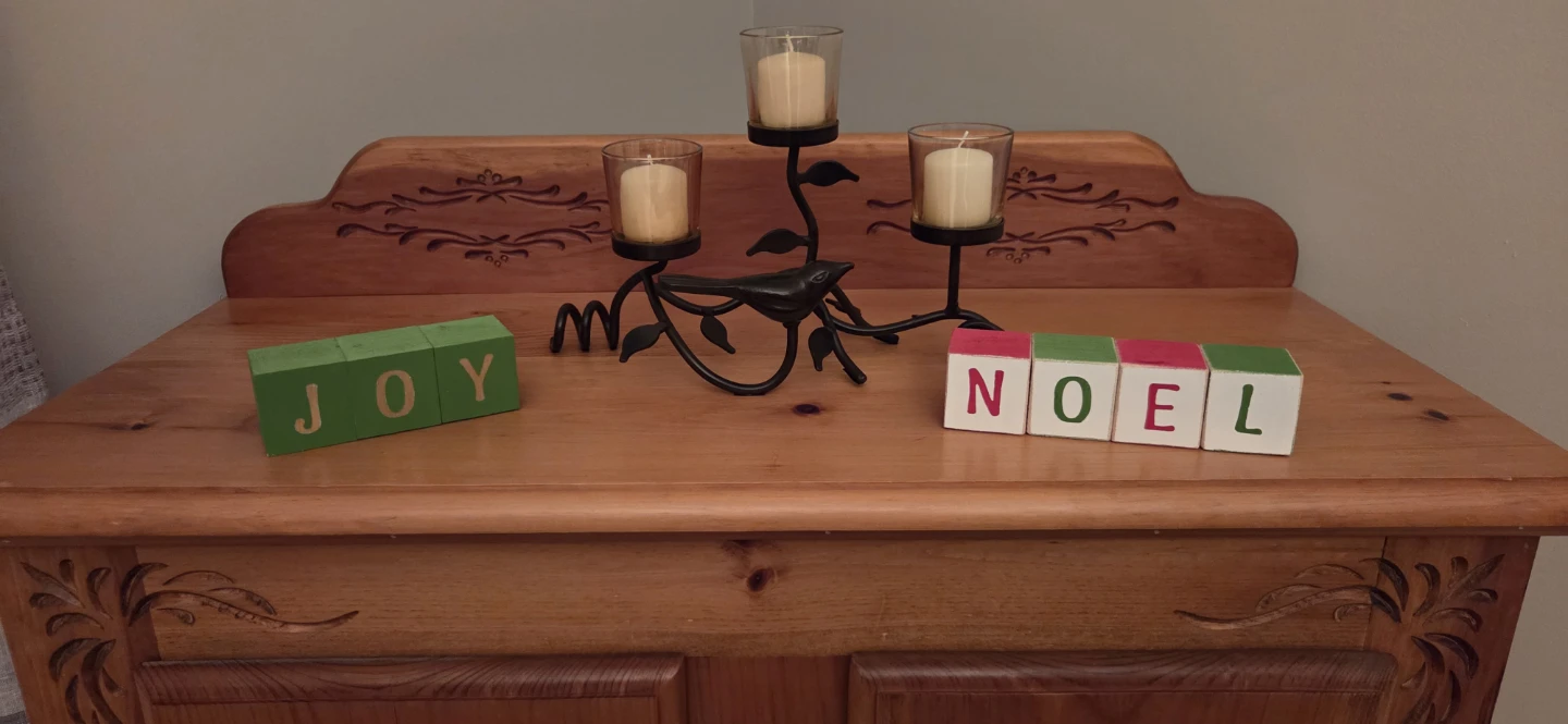 Christmas block decor - photo 2