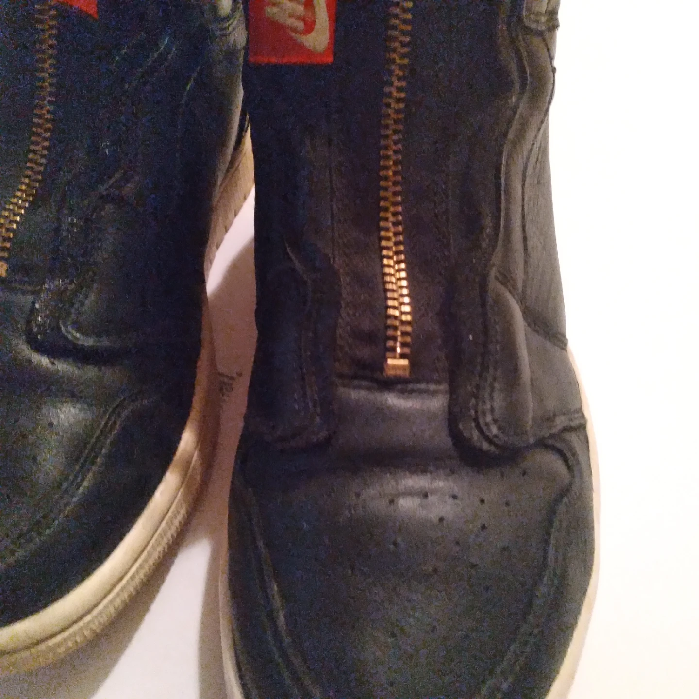Nike Air Jordan 1 Zip High Top Sneakers - photo 4