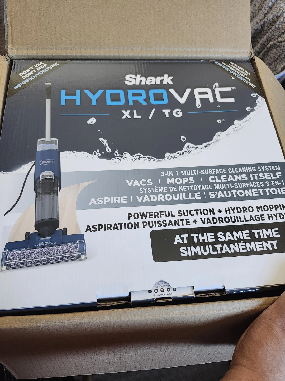 Shark HYDROVAC Corded 3-in-1 Vacuum Mop - photo 3