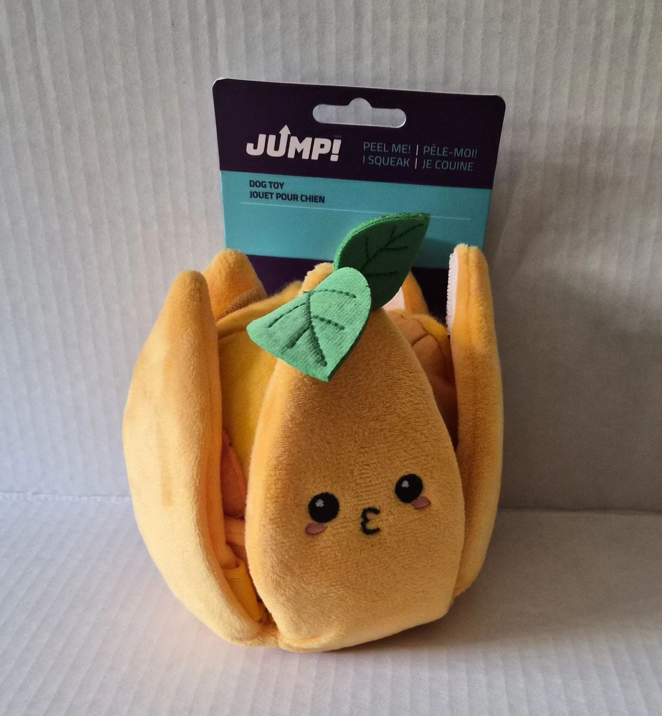 JUMP! Halloween Pumpkin Interactive Dog Toy