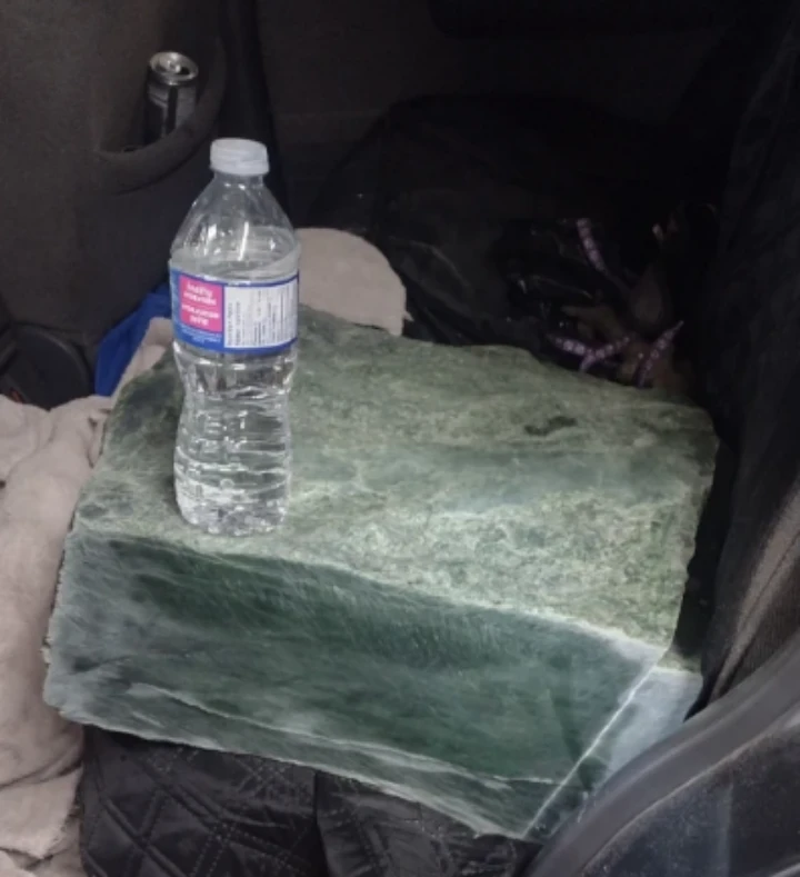 200 lb raw BC nephrite jade slab
