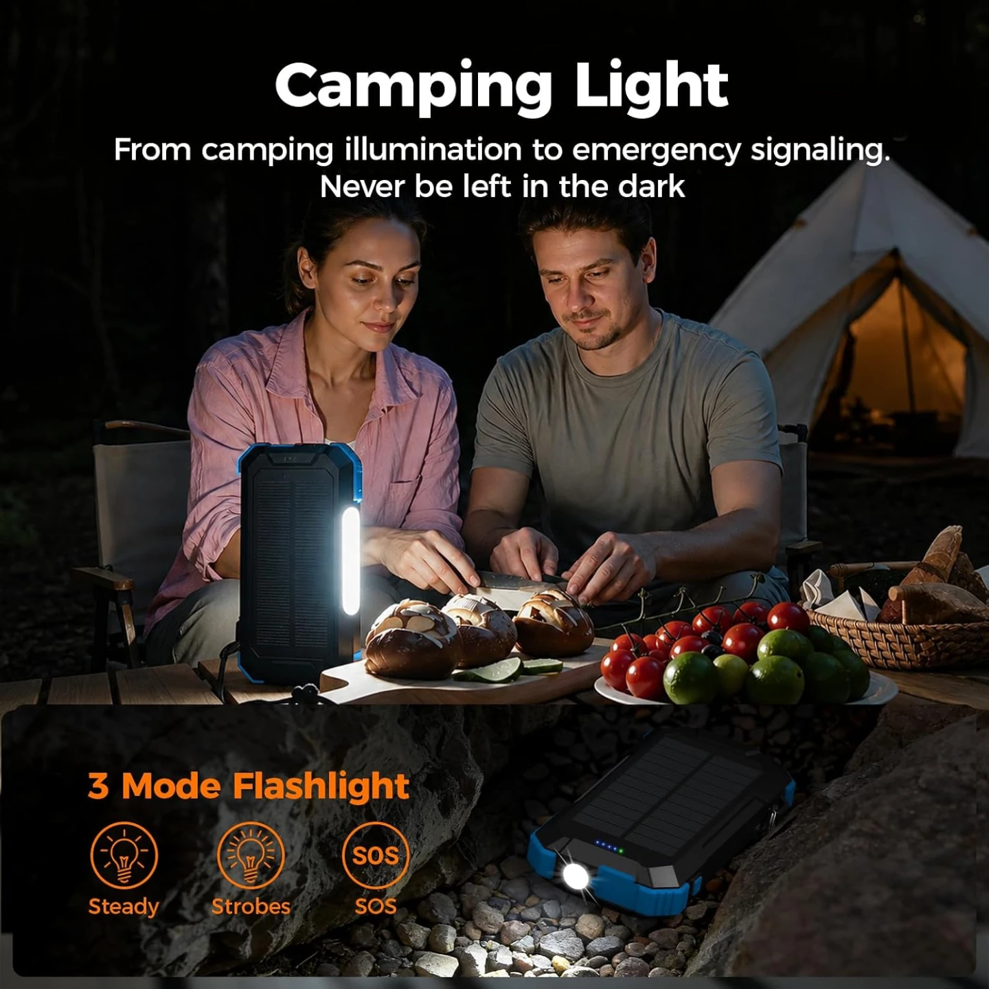 NEW 20000mAh Solar Charge Power Bank - photo 4