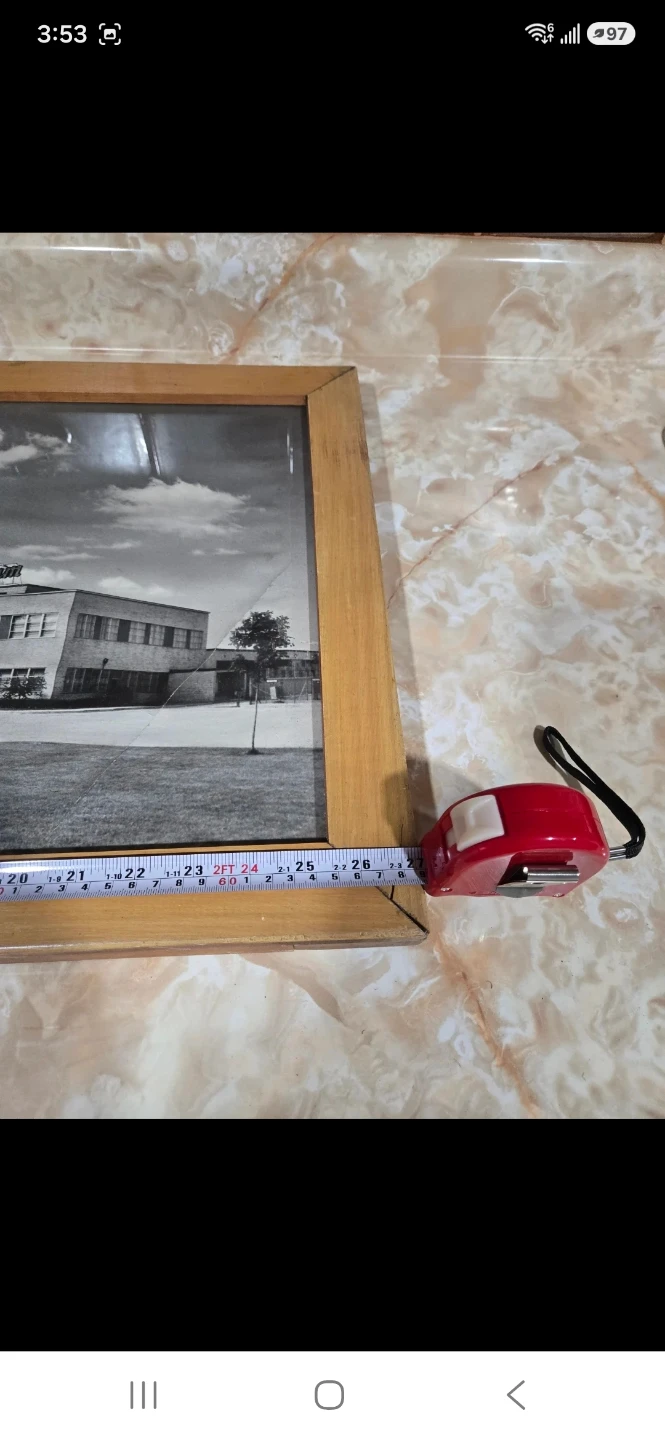 Vintage Sunbeam Factory Framed Photo - photo 3