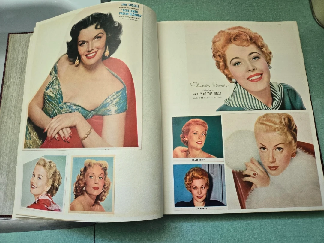 MOVIE STARS HOLLYWOOD * SCRAPBOOK * 1940 - 1950's