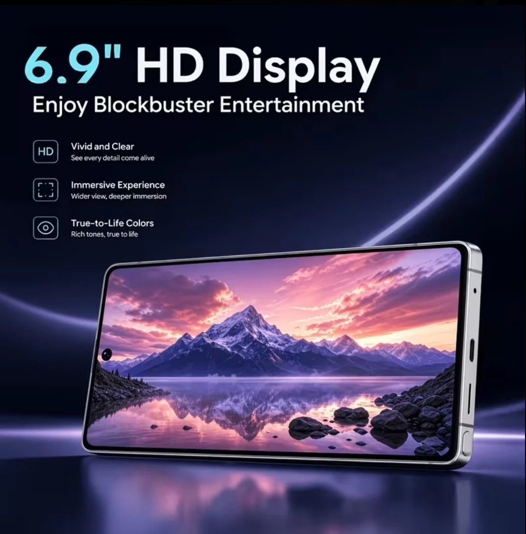 6.9-inch Android Smartphone 4GB RAM 64GB Storage - photo 2