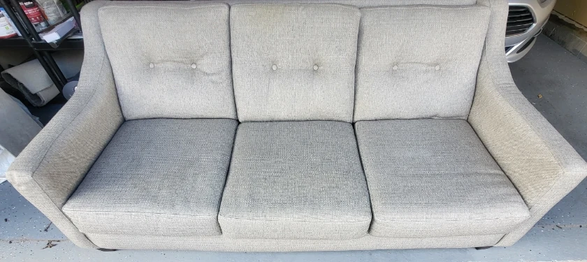 Three-seater Grey Couch