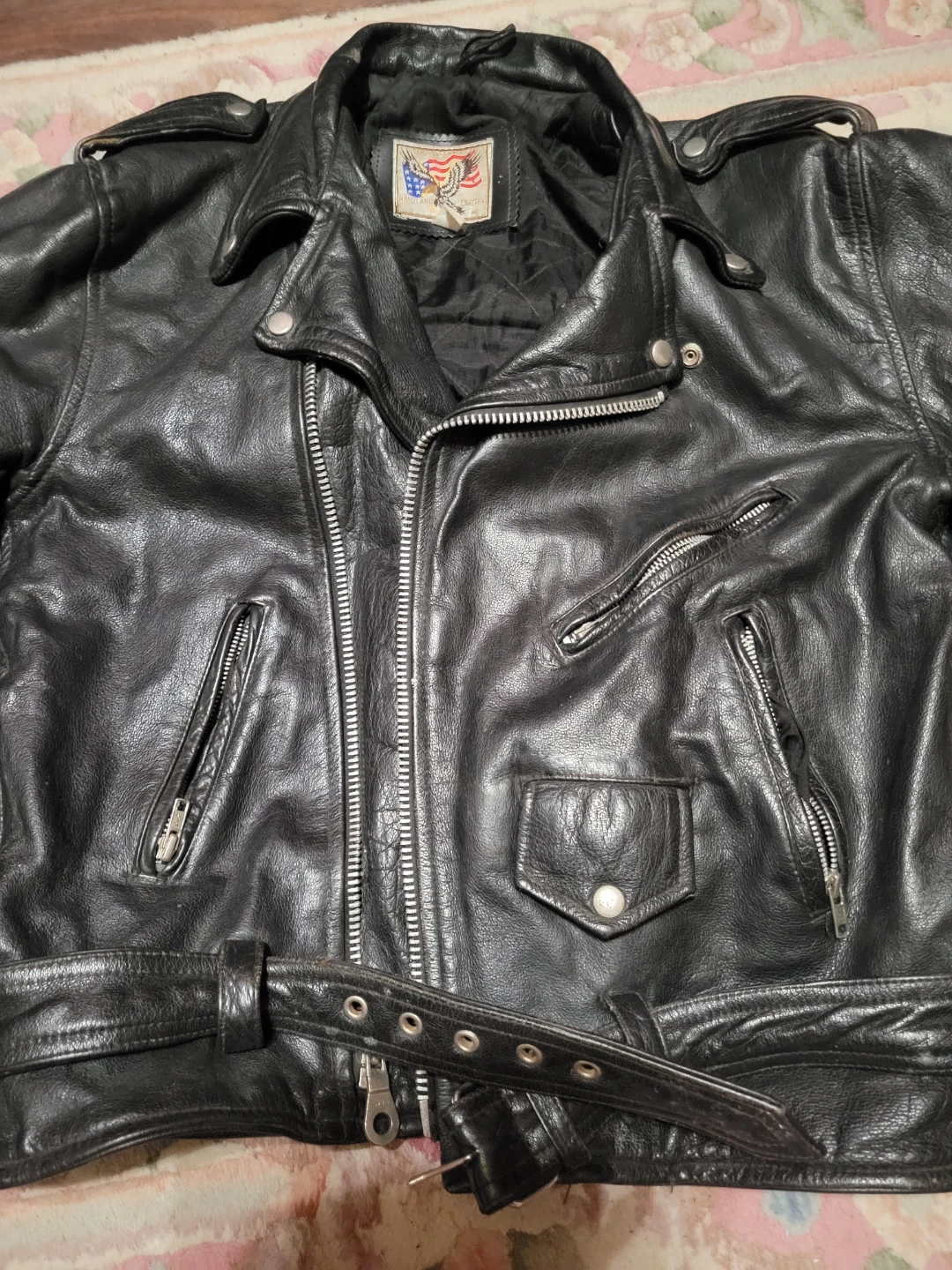 Vintage Maryland Leather Motorcycle Jacket - photo 5