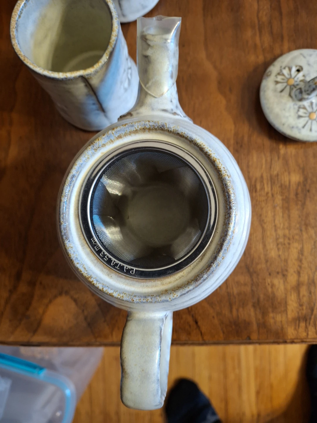 Japanese Ceramic Tea Set with Teapot and Bowls - photo 4