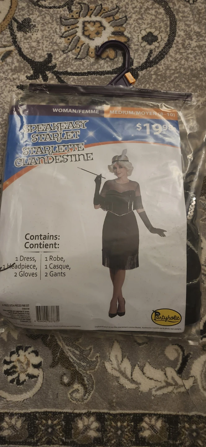 Flapper Costume - Medium 8-10