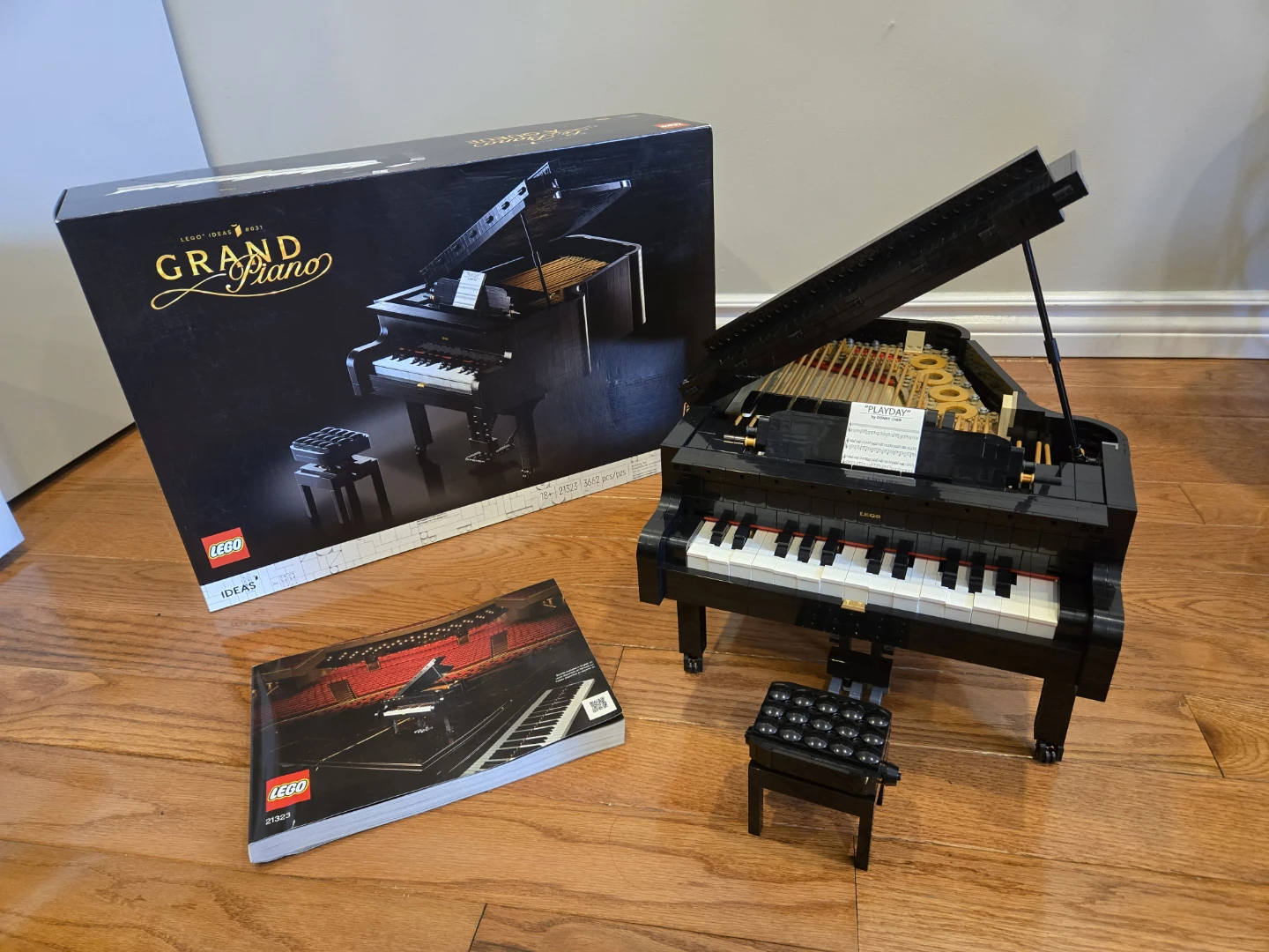 Lego Grand Piano 21323