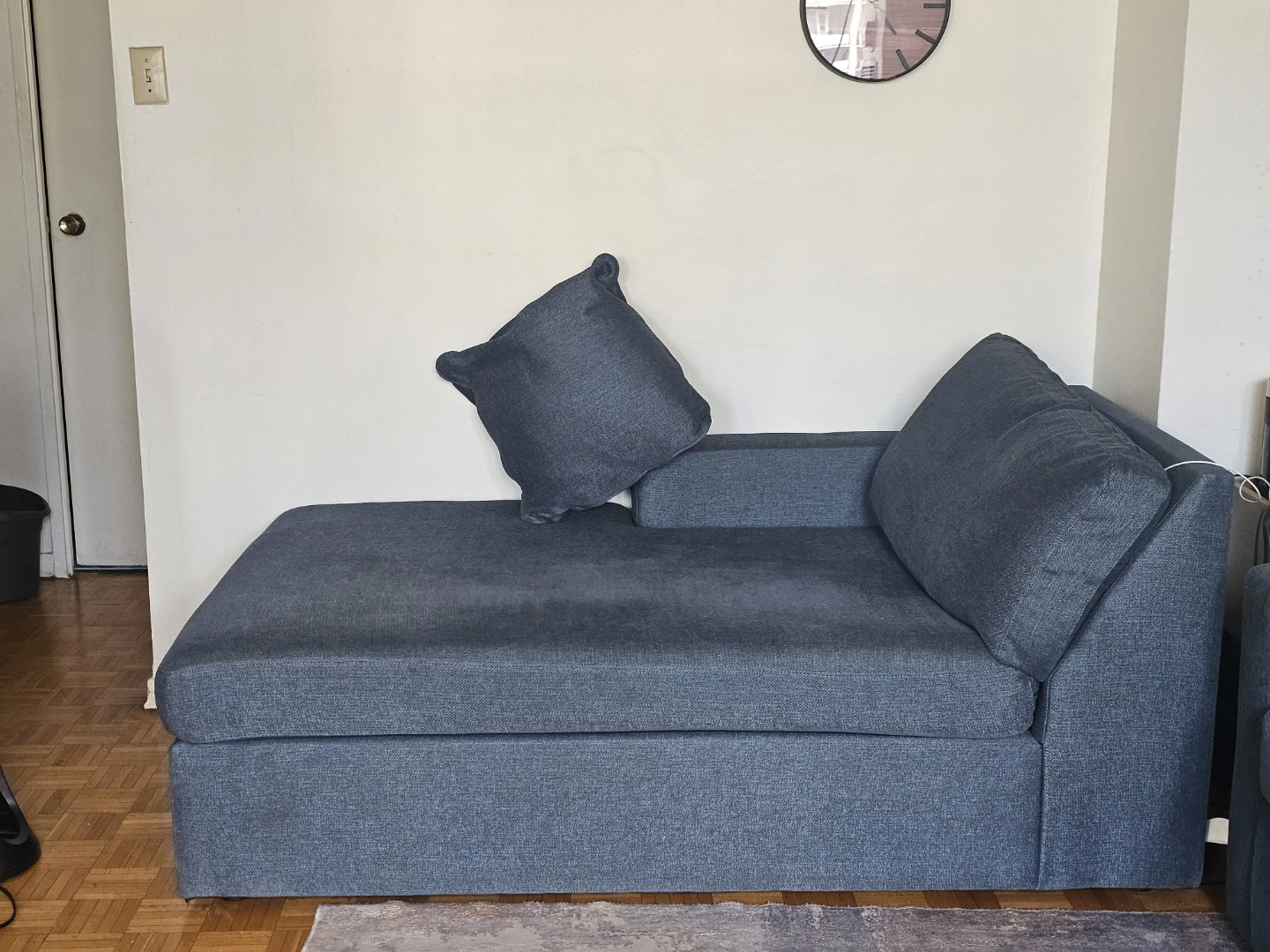 Ashleys Modmax Blue Modular Sofa Section - photo 4