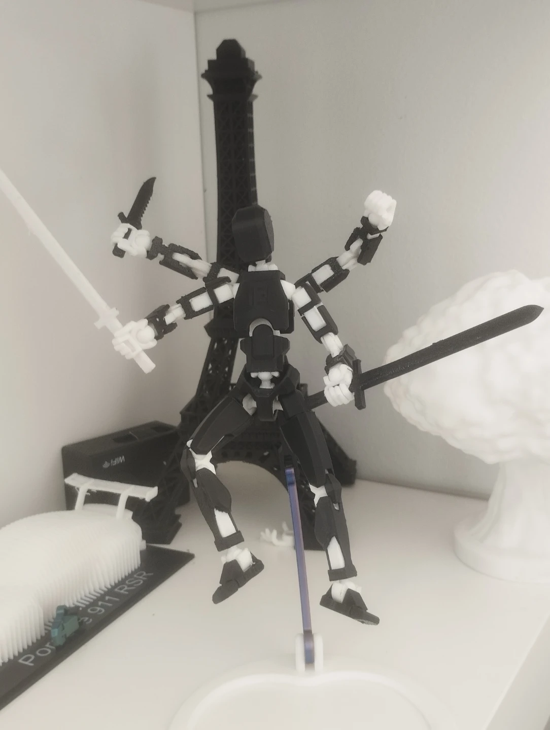 3D Printed Articulated Action Figure dummy 13 - photo 2
