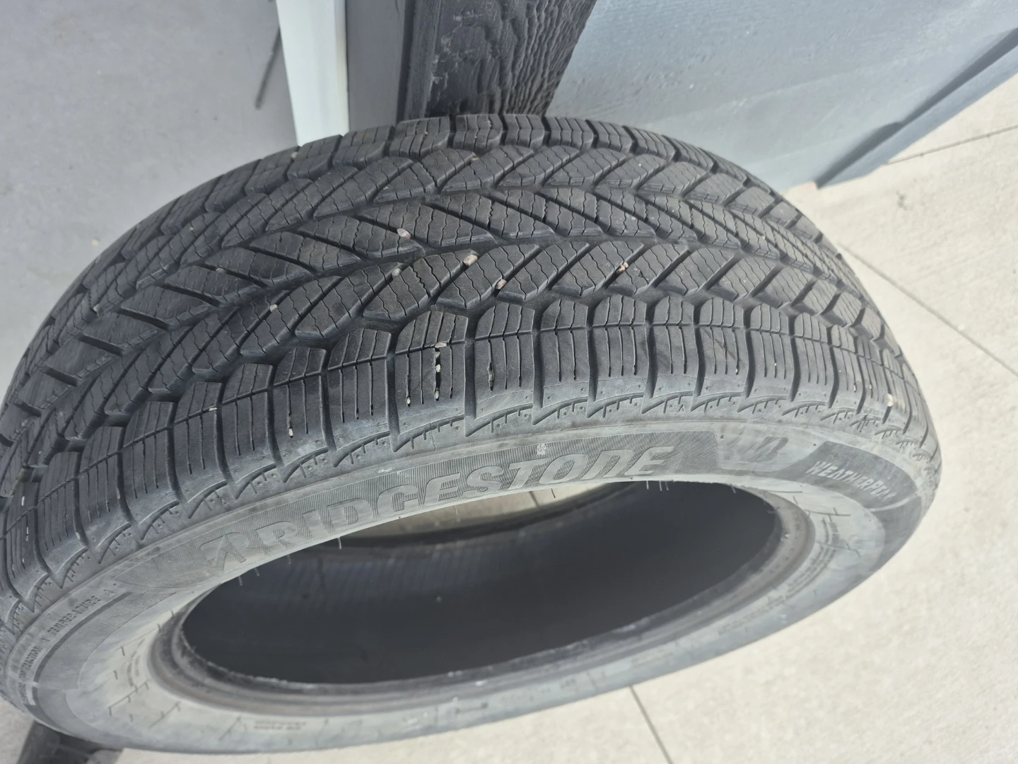Two Bridgestone WeatherPeak Tires 235/55R19 - photo 2
