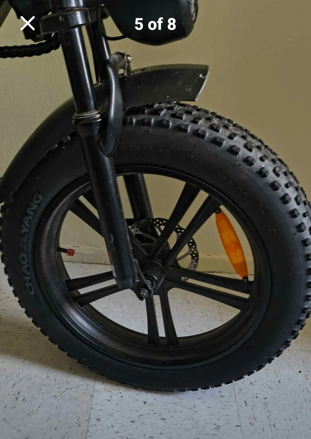 Black Electric Fat Tire Bike - photo 2