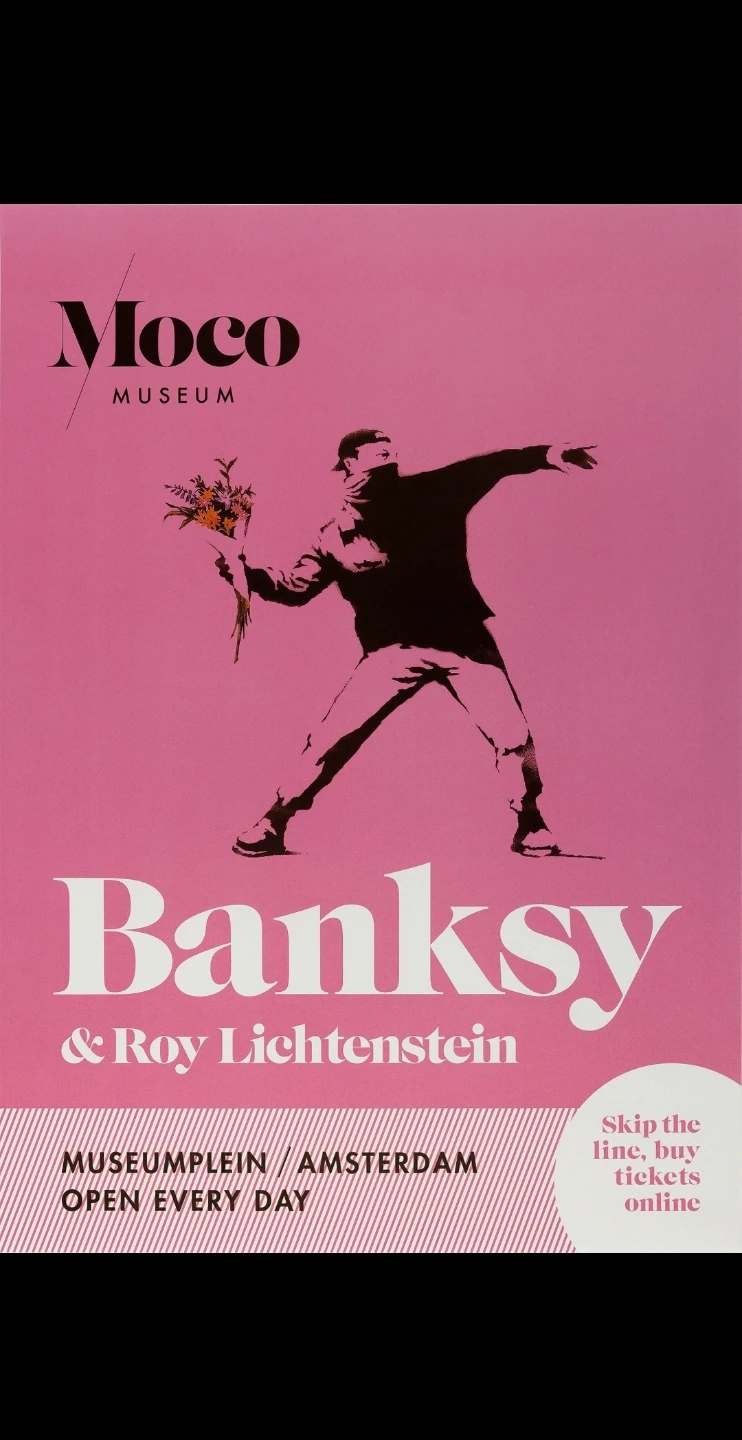 Moco Museum Banksy Streetpiece Poster