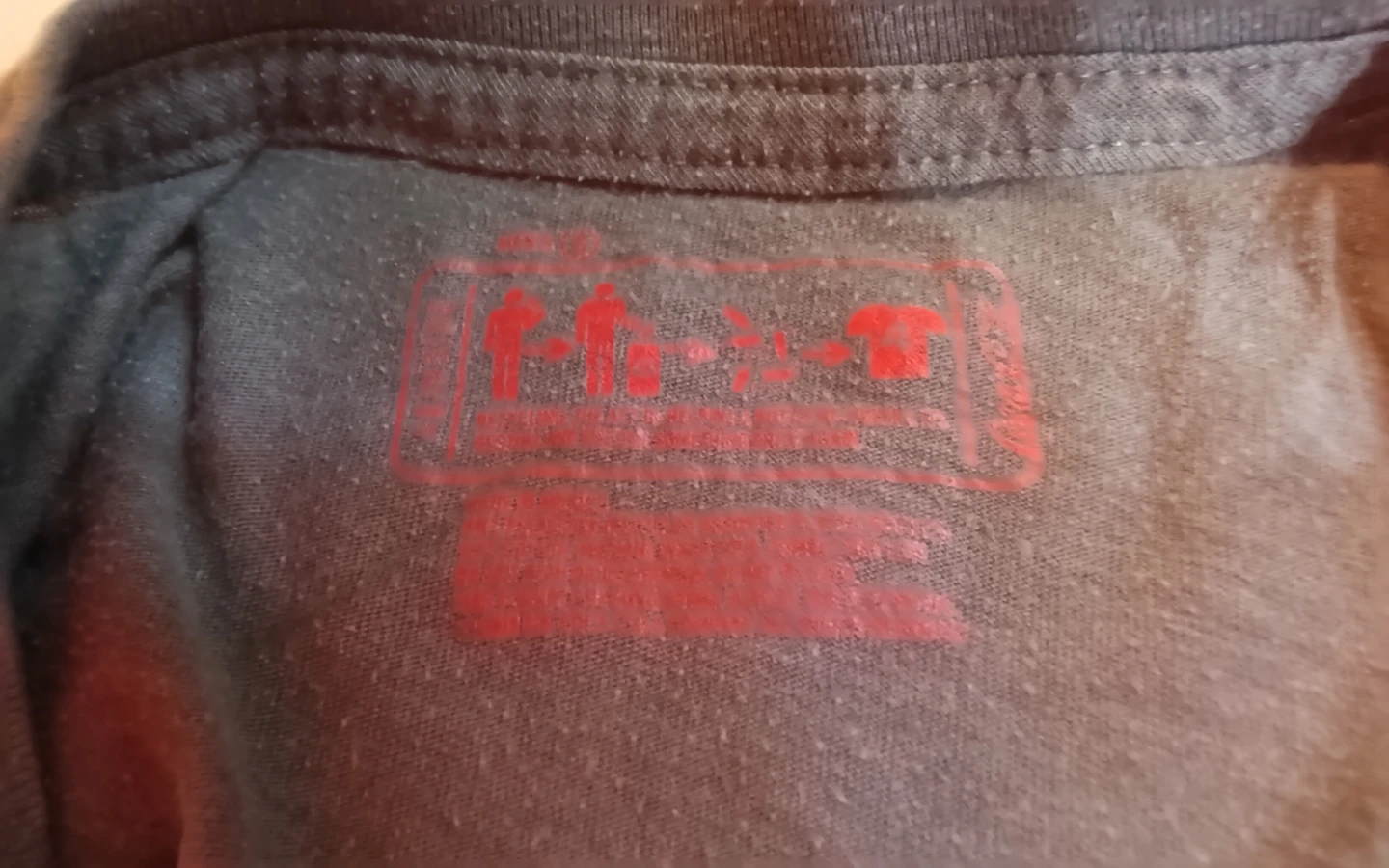 Vintage Coca-Cola Graphic Tee Grey Green Logo - photo 3