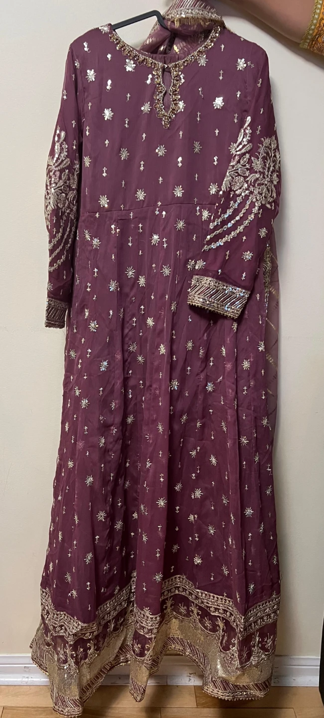 Beautiful long style dress - photo 4