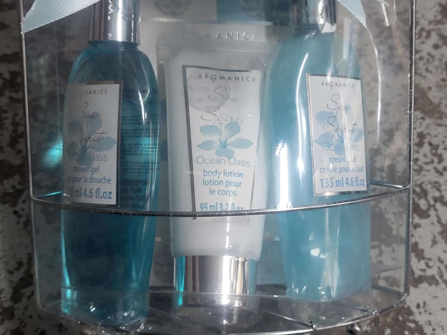 Aria Beauty Satin Sleep Set Spirit & Ocean Oasis Bath Gift Set - photo 4
