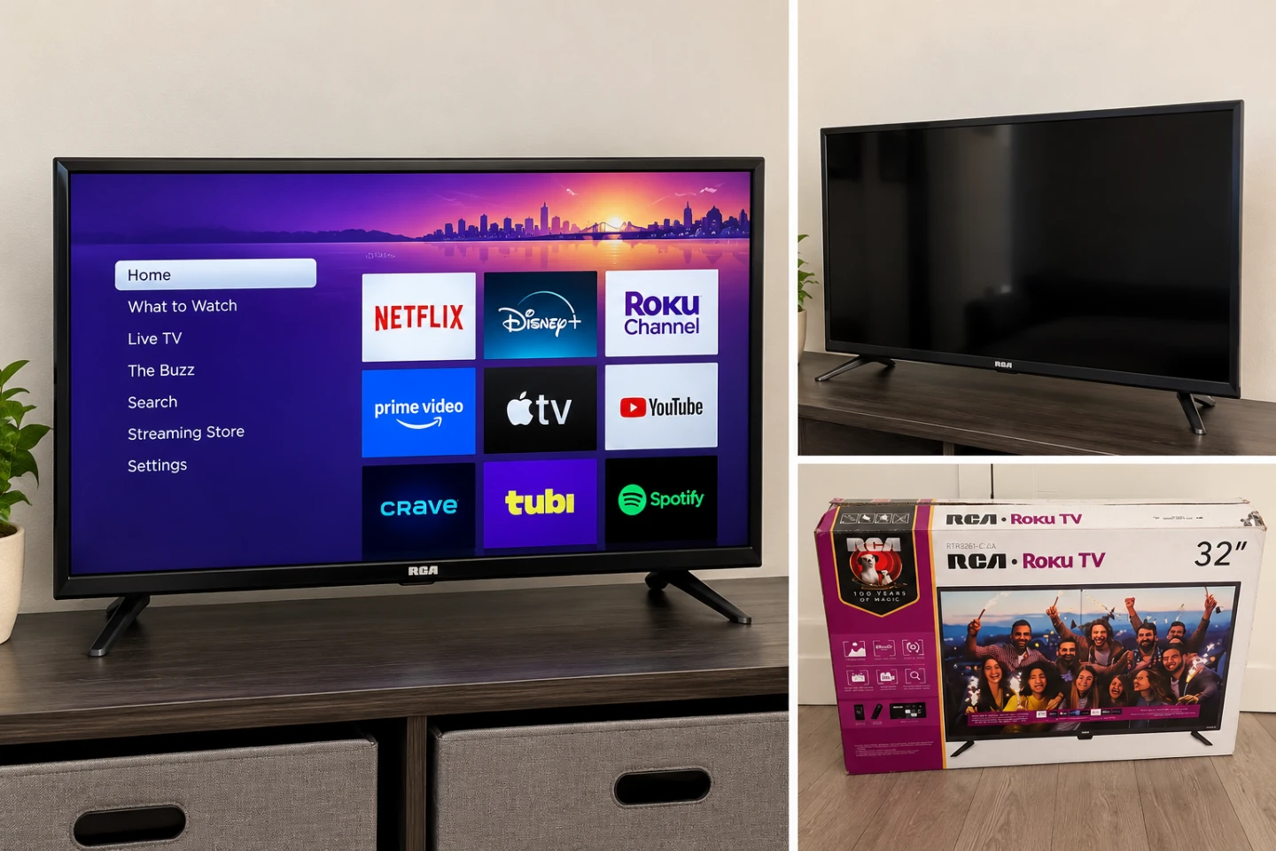 RCA 32-inch Roku Smart TV