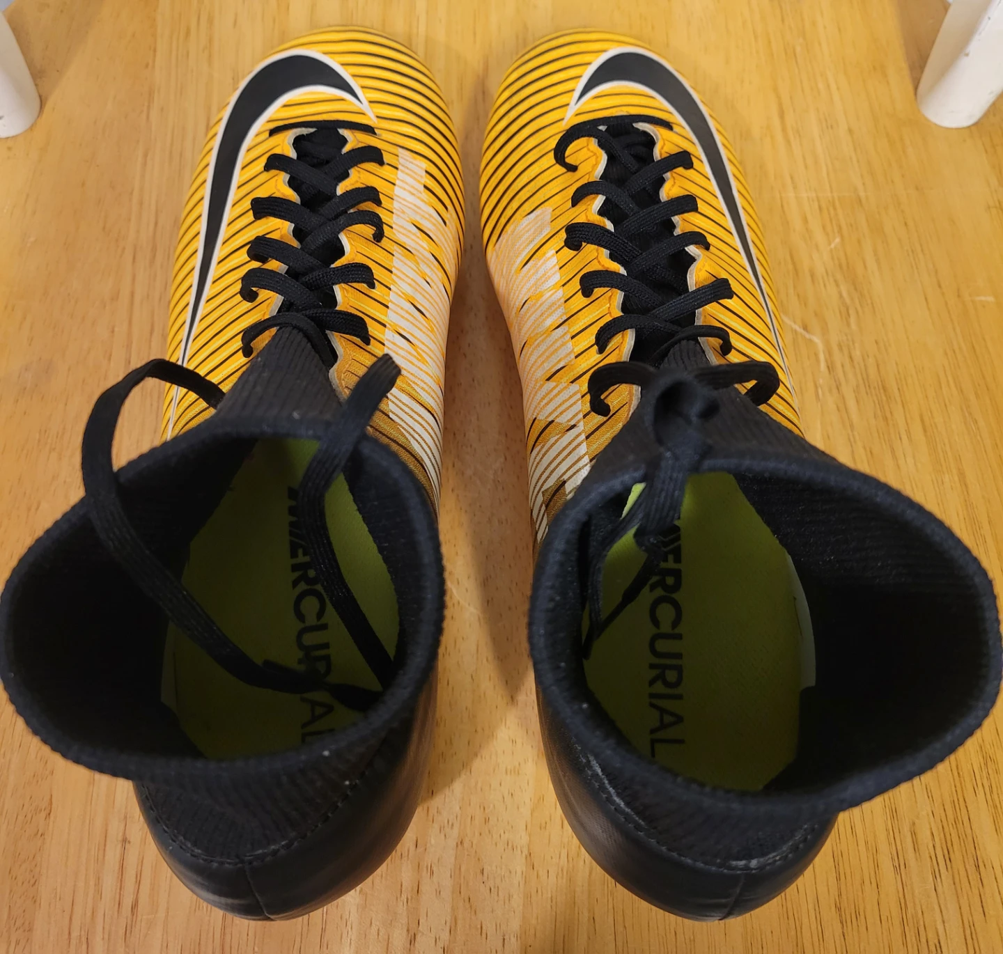 Nike Mercurial Victory VI DF FG Orange boots Cleats mens Size 8 - photo 4