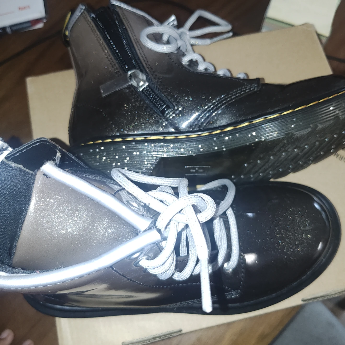 Dr. Martens Glitter Gradient Boots - photo 3