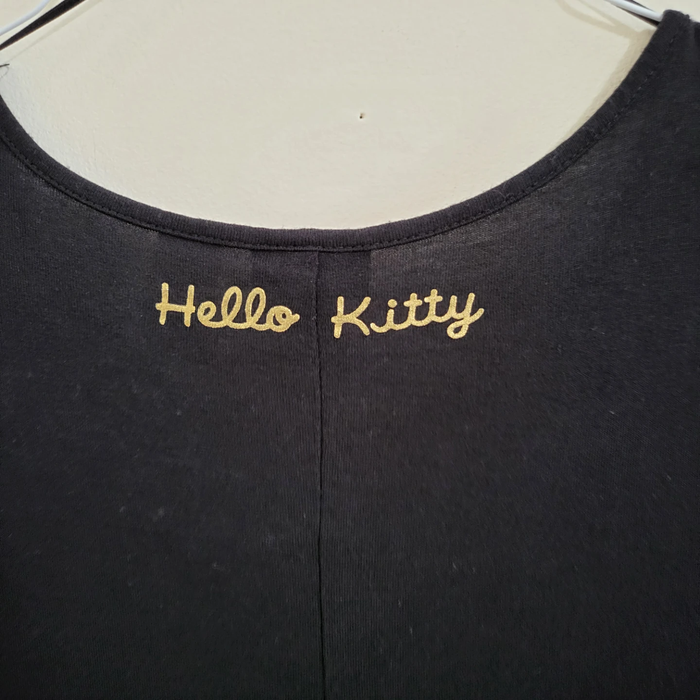 H&M x Hello Kitty Gold Sequin Long Top / T-shirt (Size XS-S ) - photo 3