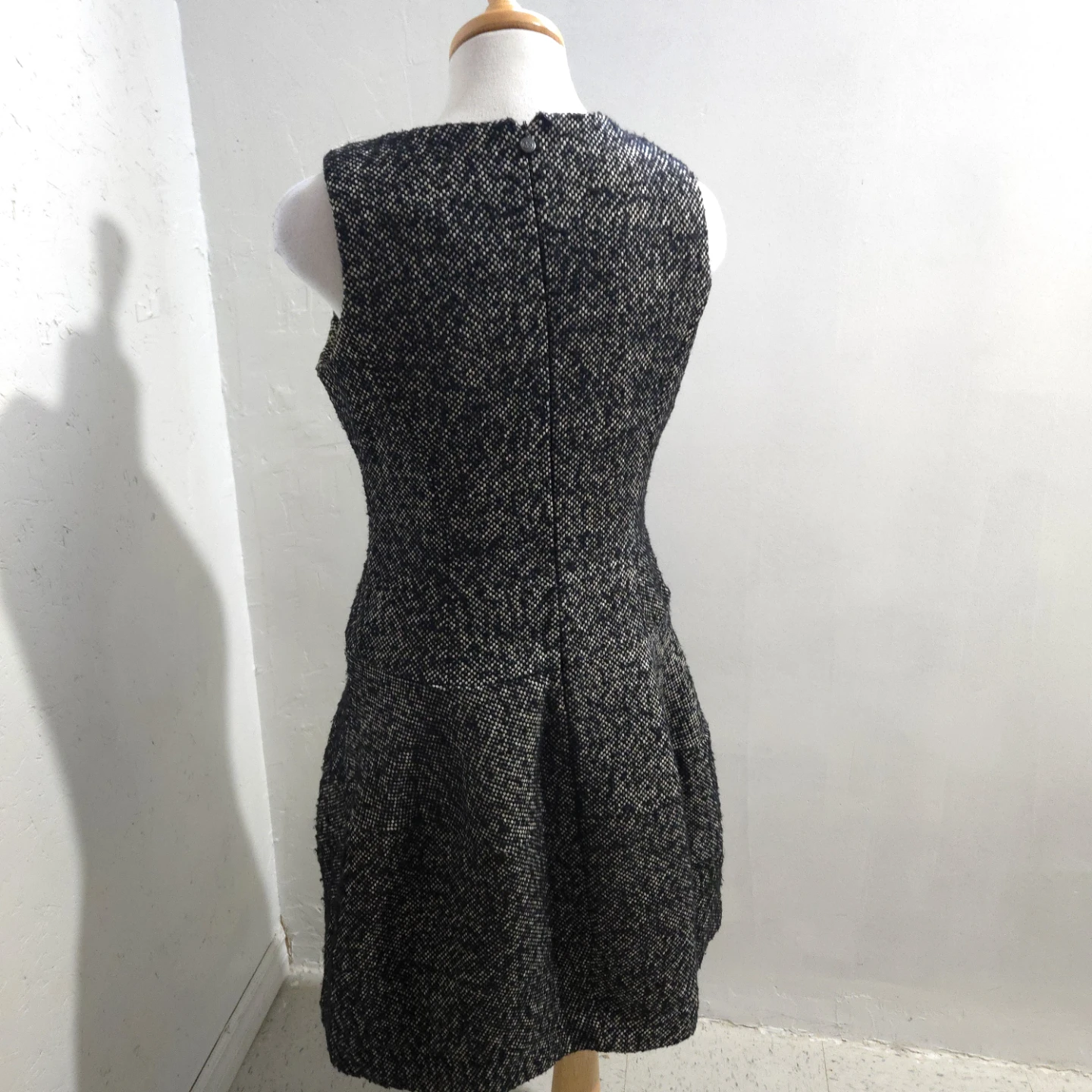 Micheal kors Black and White Tweed Sleeveless Dress - photo 5