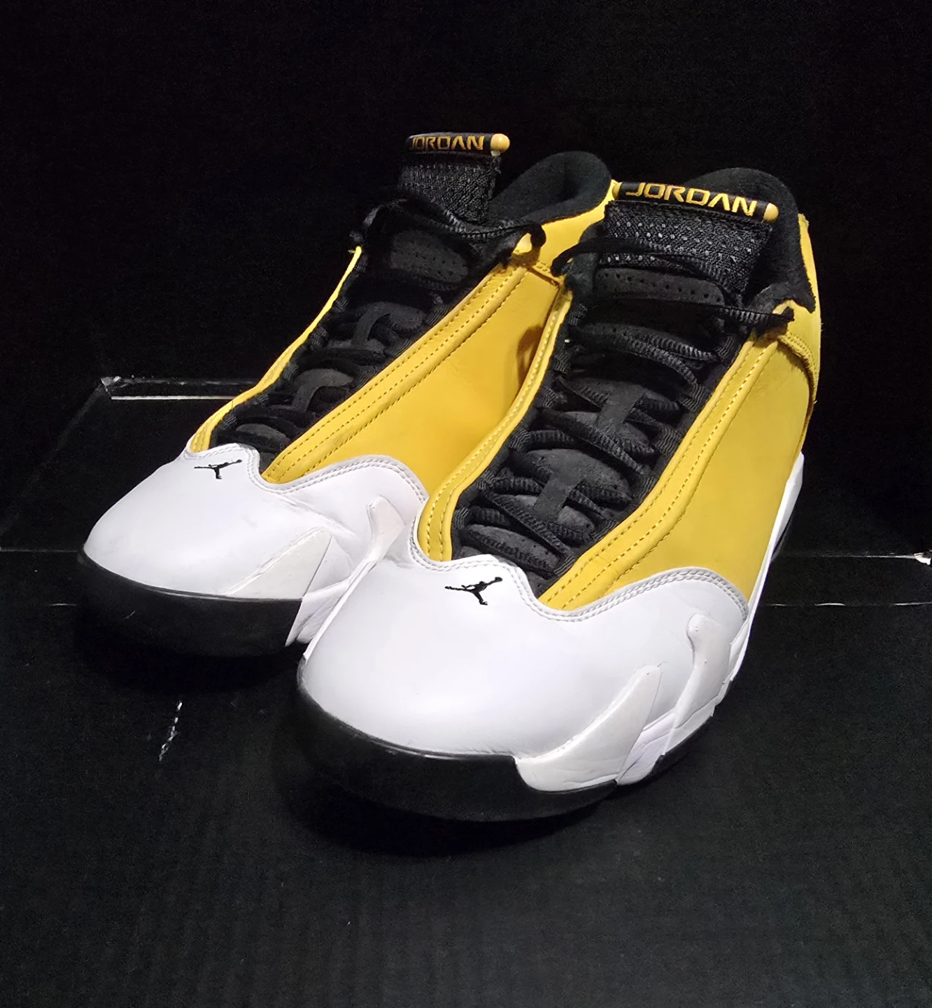 Air Jordan 14 Retro Yellow and White