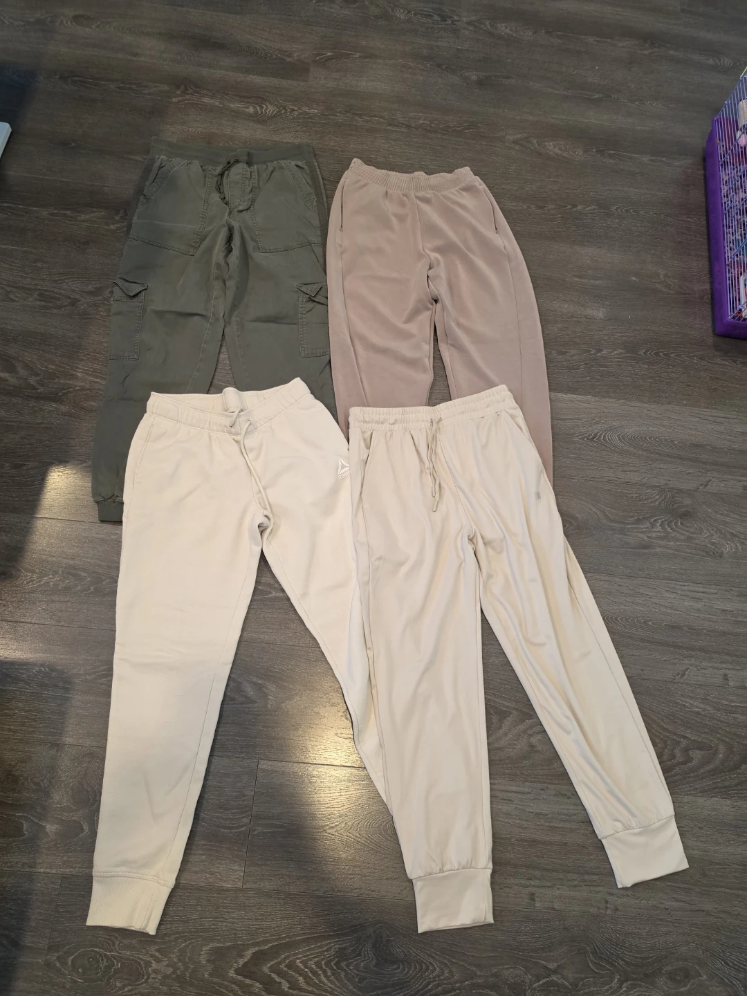 Lot of 4 Women's Joggers and Cargo Pants