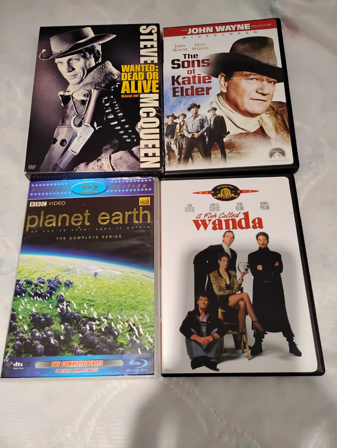Lot of 4 Movies and TV Shows