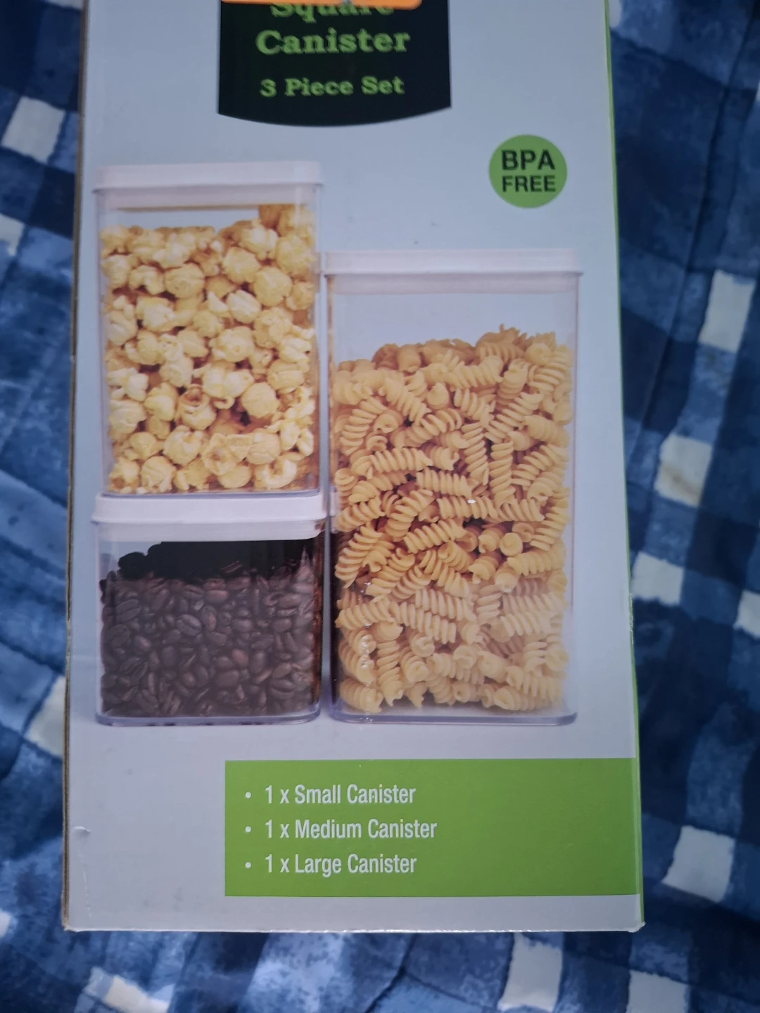 Family Chef Square Canister 3 Piece Set - photo 3