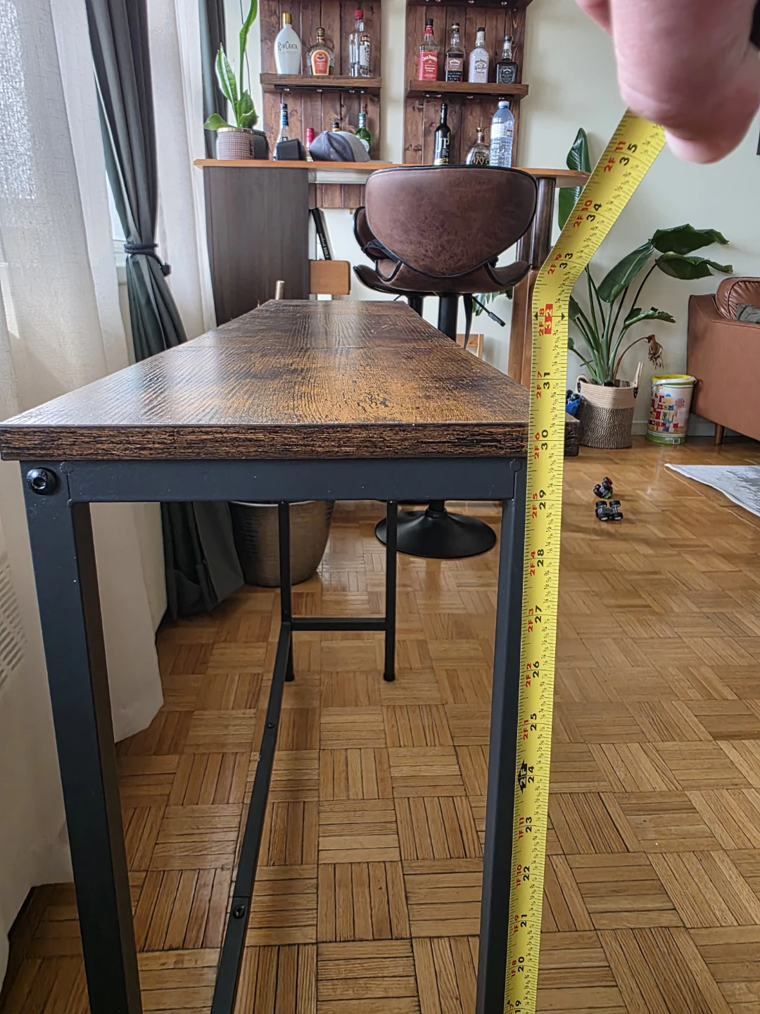 Industrial Style Console Table - photo 5