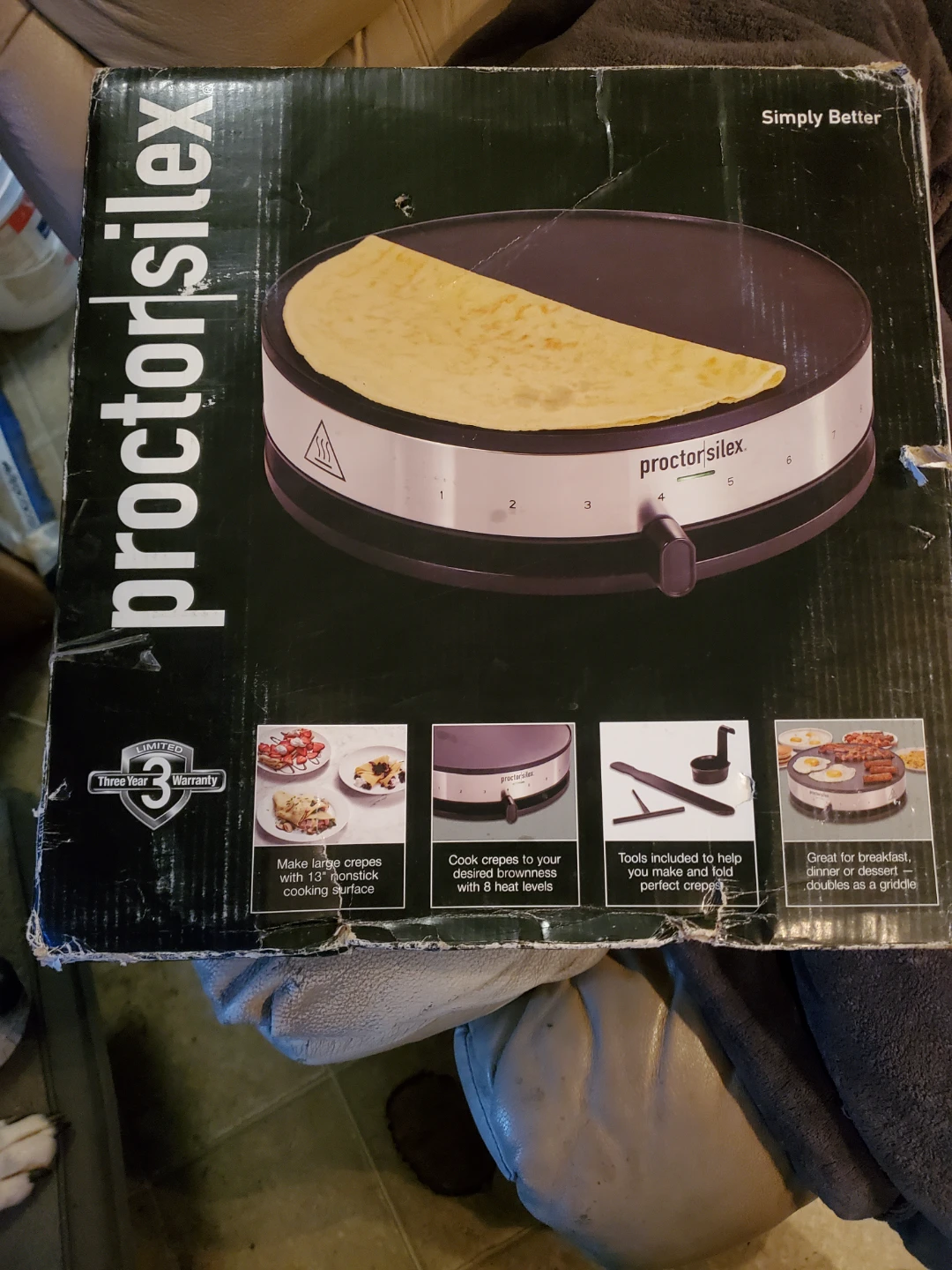Proctor Silex Crepe Maker