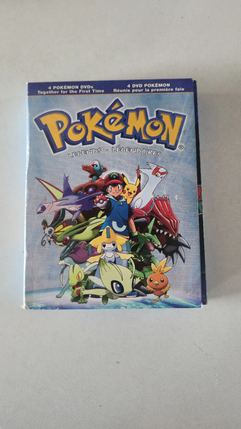 Pokemon Legends 4 DVD Movie Collection