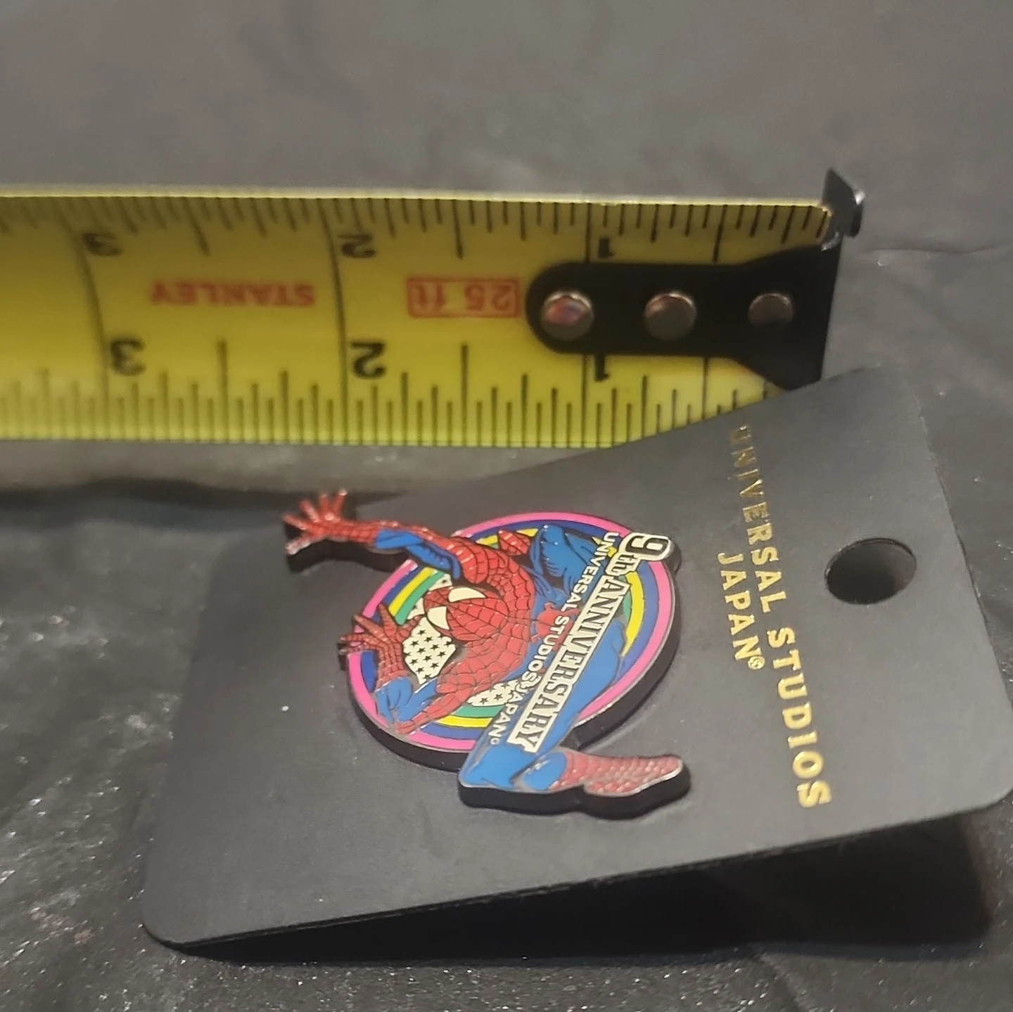 Universal Studios Japan Spider-Man 9th Anniversary Pin - photo 4