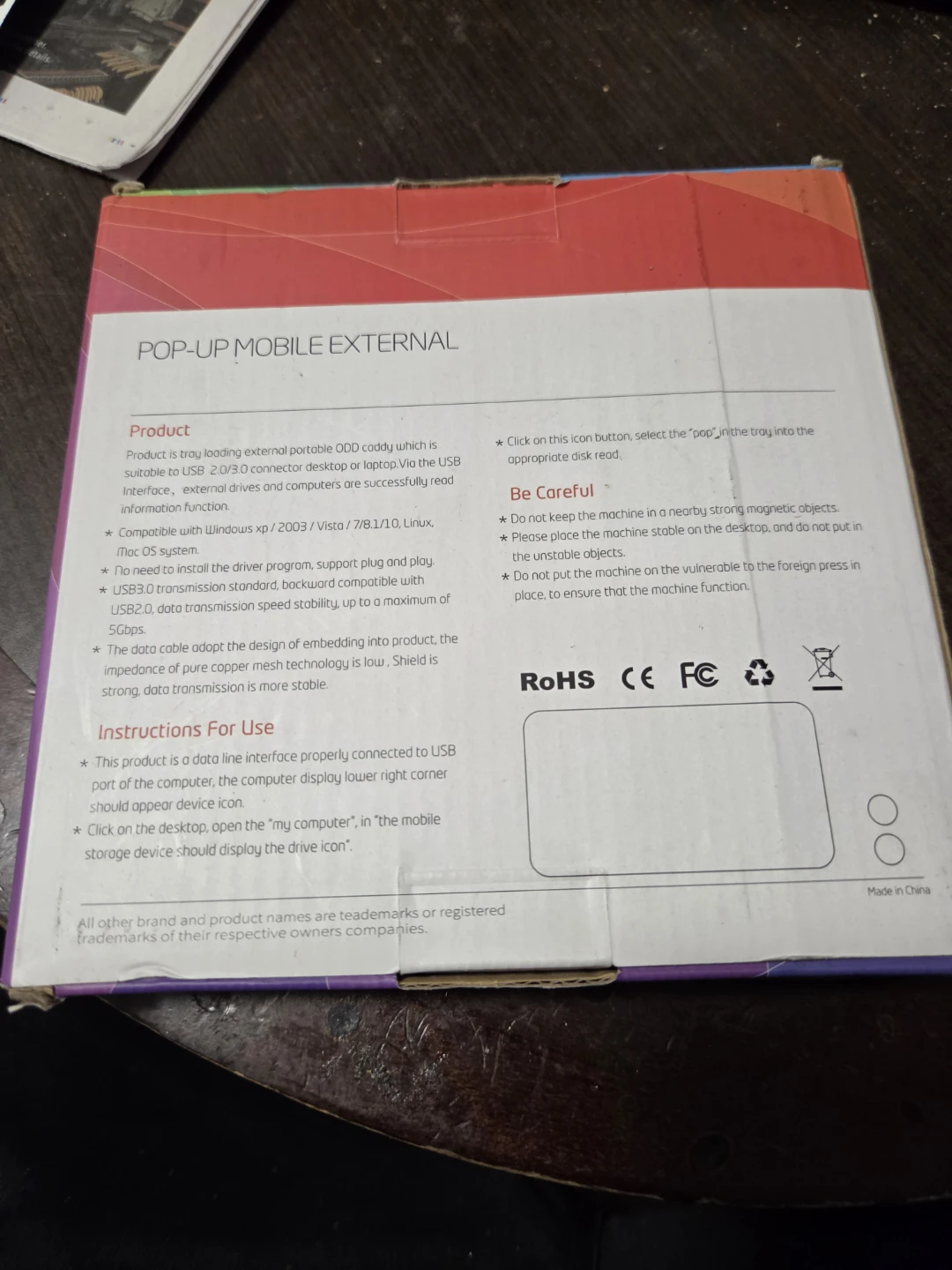 XIXIA External USB DVD Drive - photo 2