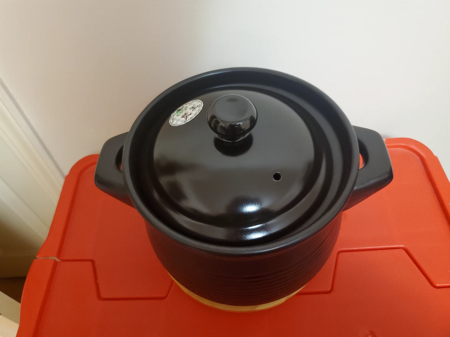 Black Ceramic Clay Pot - photo 2