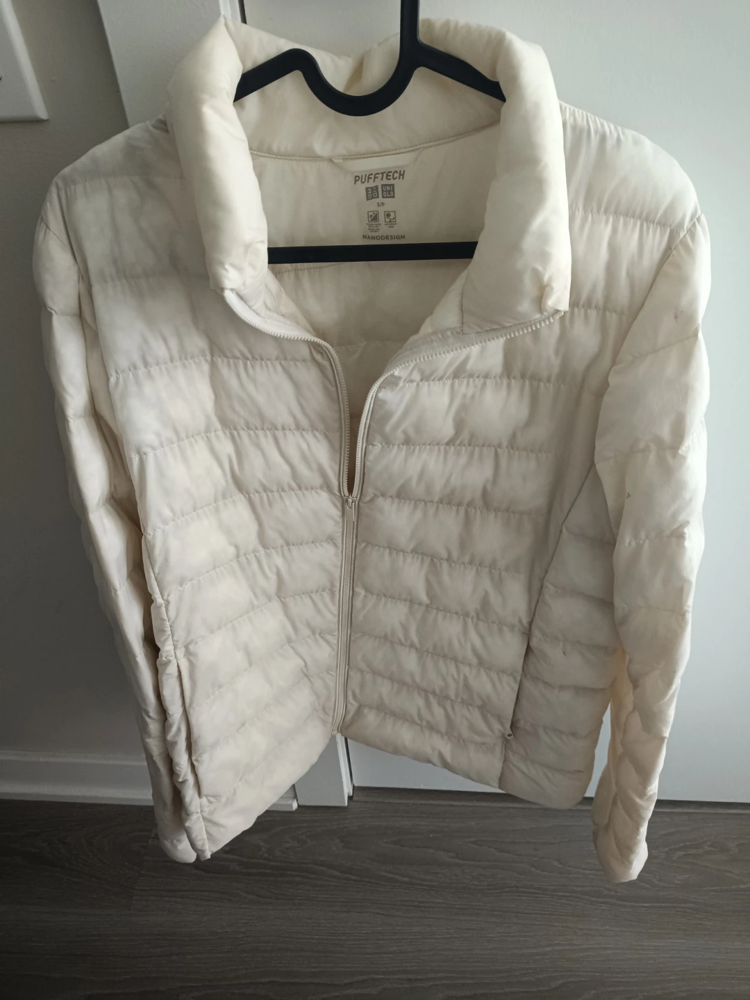 Uniqlo Pufftech Jacket - Off-White