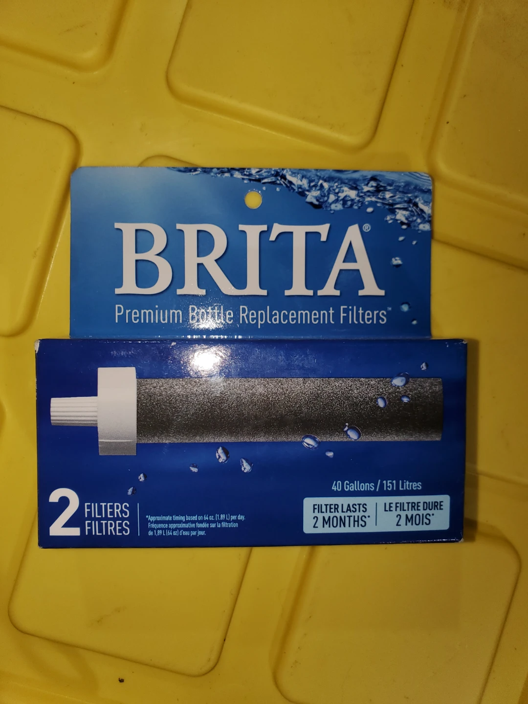 Brita Premium Bottle Replacement Filters, 2 Pack