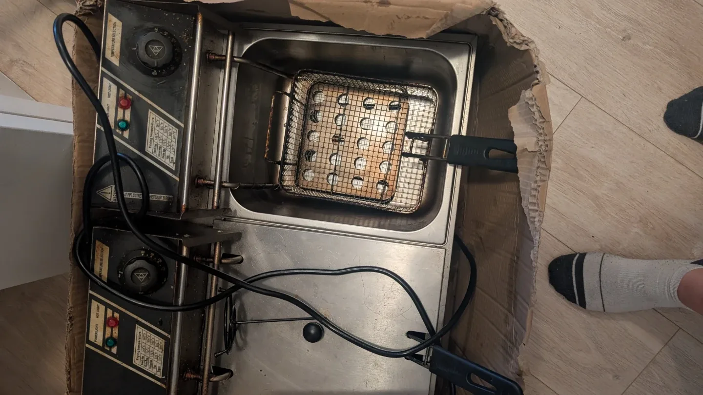 11L Countertop 2  sided Deep Fryer - photo 2