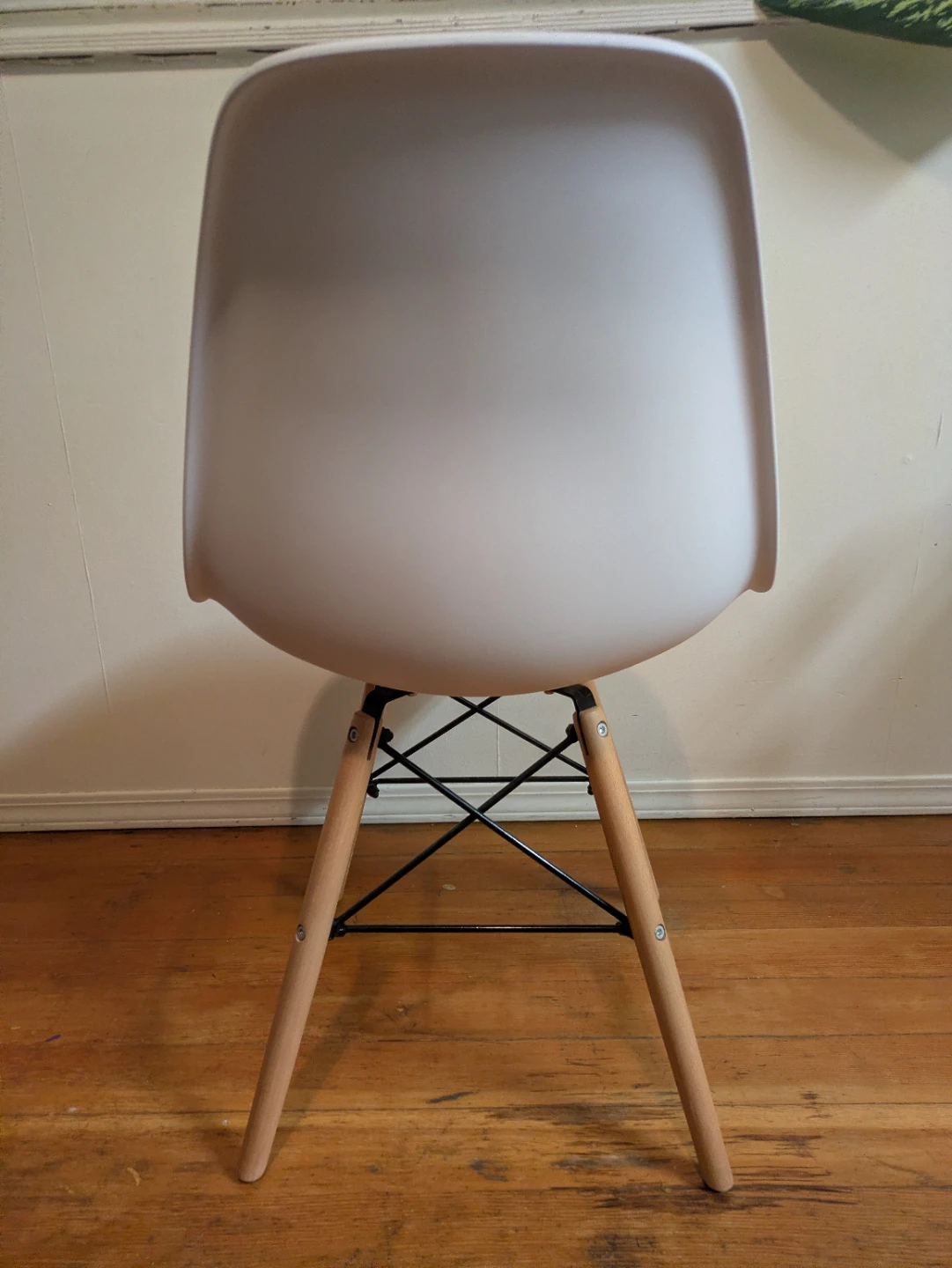 Modern White Dining Chair - photo 3
