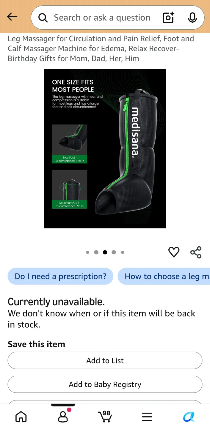 Medisana Leg and Calf Massager - photo 5