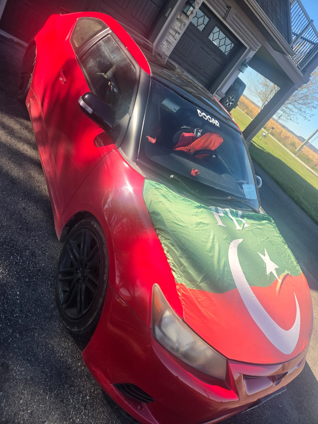 Red Scion tC Coupe - photo 2