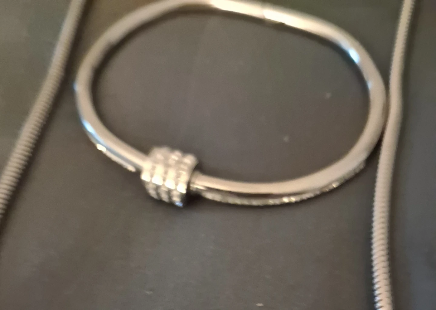 Pandora Style Bracelet and Necklace Set - photo 2