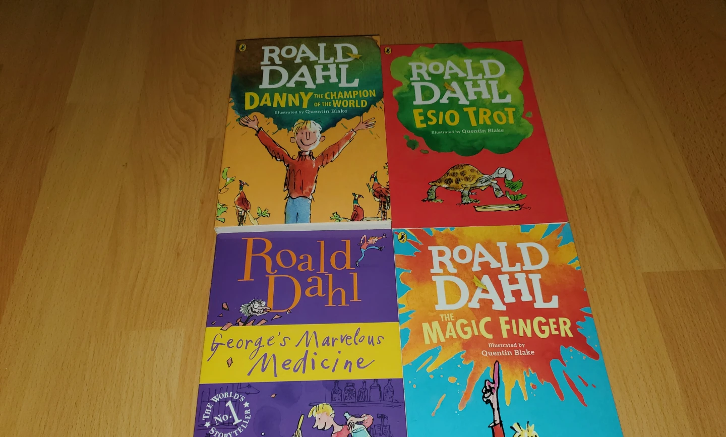 ($3 each, or $10 for all 4 books) Roald Dahl Chapter Books